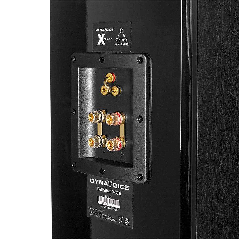 Dynavoice Definition DF-8II gulvhøyttaler, svart