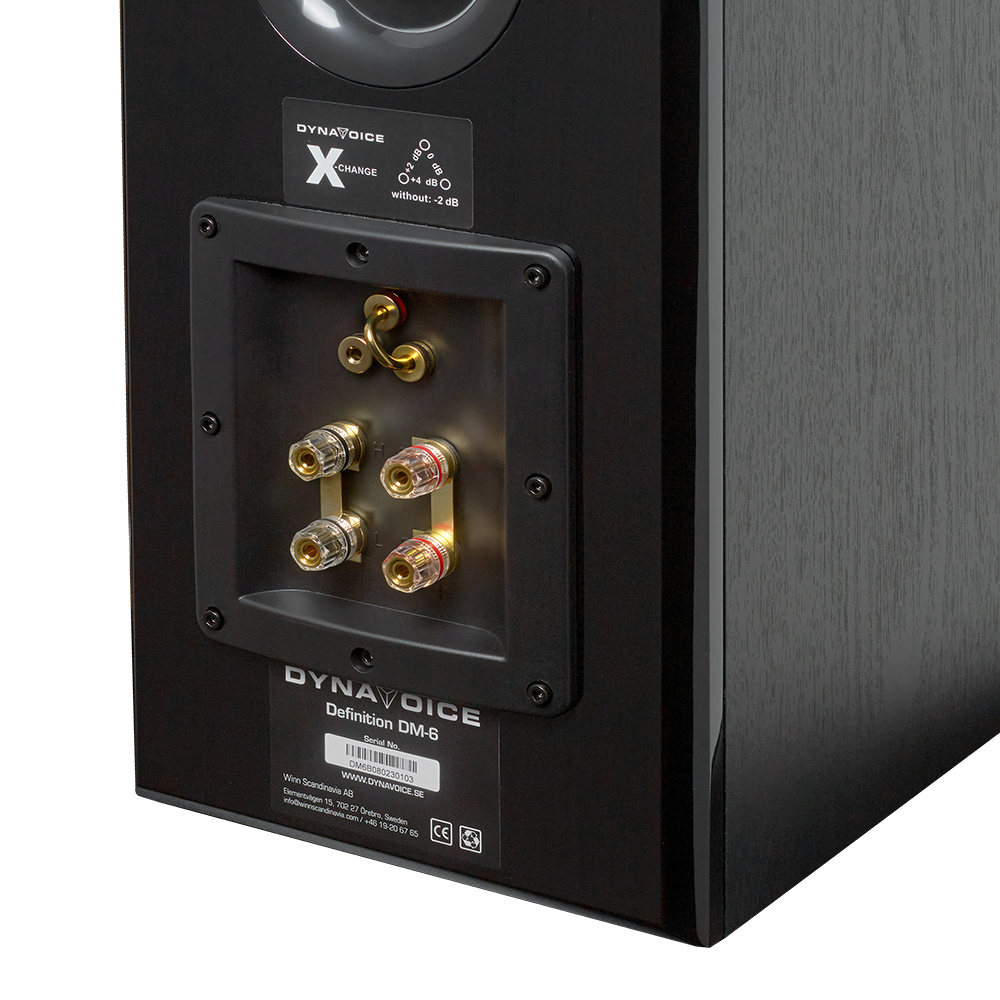 Dynavoice Definition DM-6 Stativhøyttaler, svart par