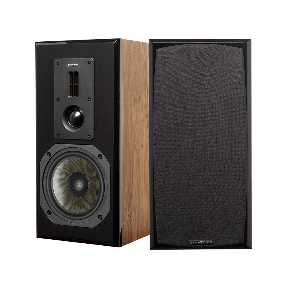 Dynavoice Definition DM-6II stativhøyttaler, eik