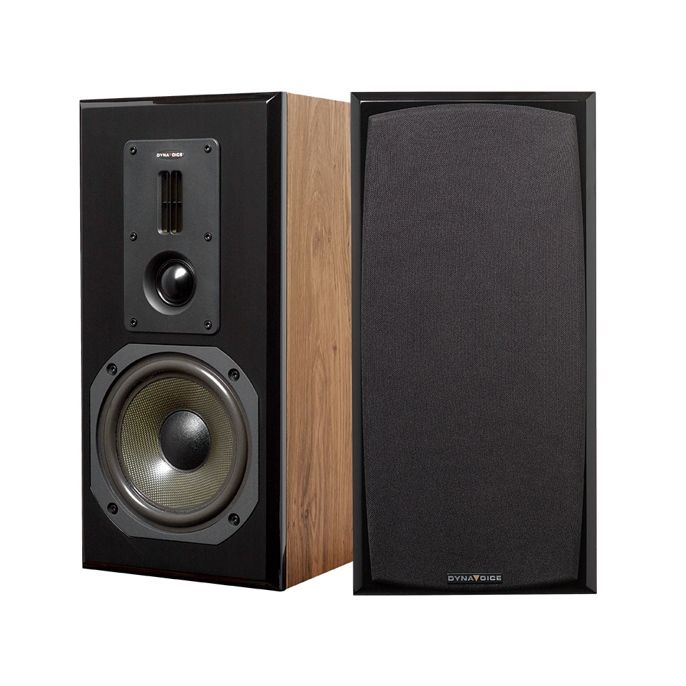 Dynavoice Definition DM-6 Stativhøyttaler, eik par