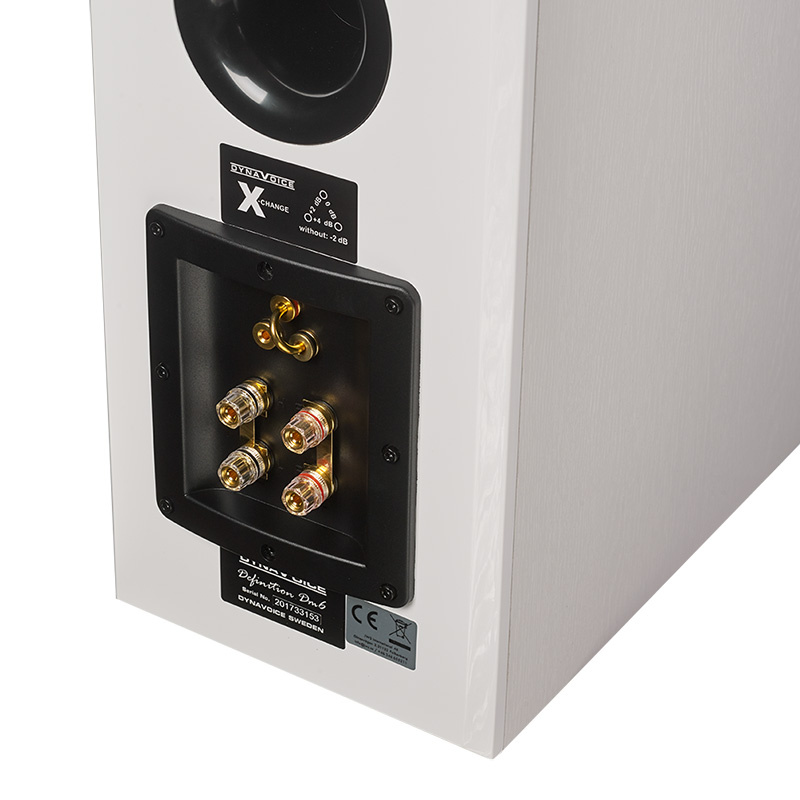 Dynavoice Definition DM-6 stativhøyttaler, hvitt par