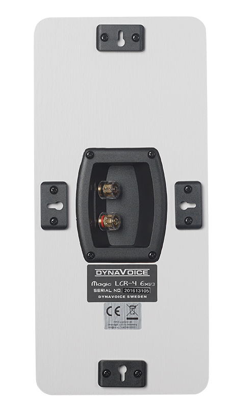 Dynavoice Magic LCR-4 EX v3 Vegghøyttaler hvit eik, par