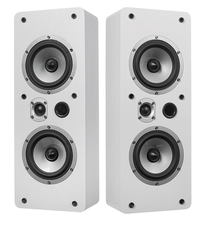 Dynavoice Magic LCR-5 EX v3 Vegghøyttaler hvit eik, par