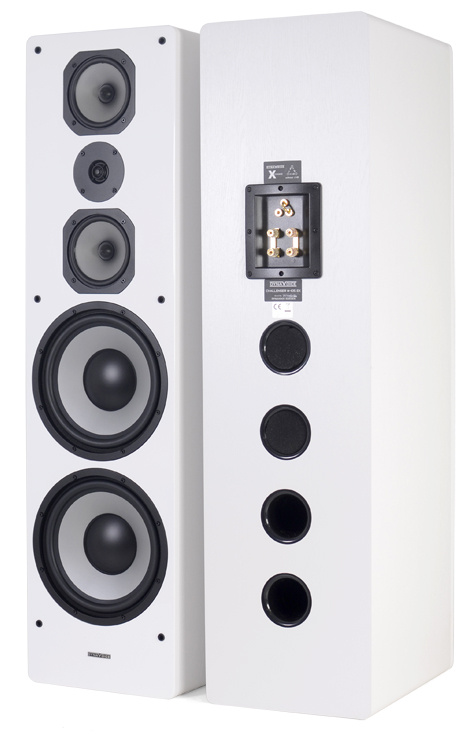 Dynavoice Challenger M-105 EX v4 gulvhøyttaler, hvit