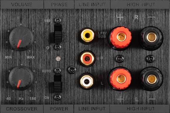 Dynavoice Challenger Sub 8 aktiv subwoofer, Svart