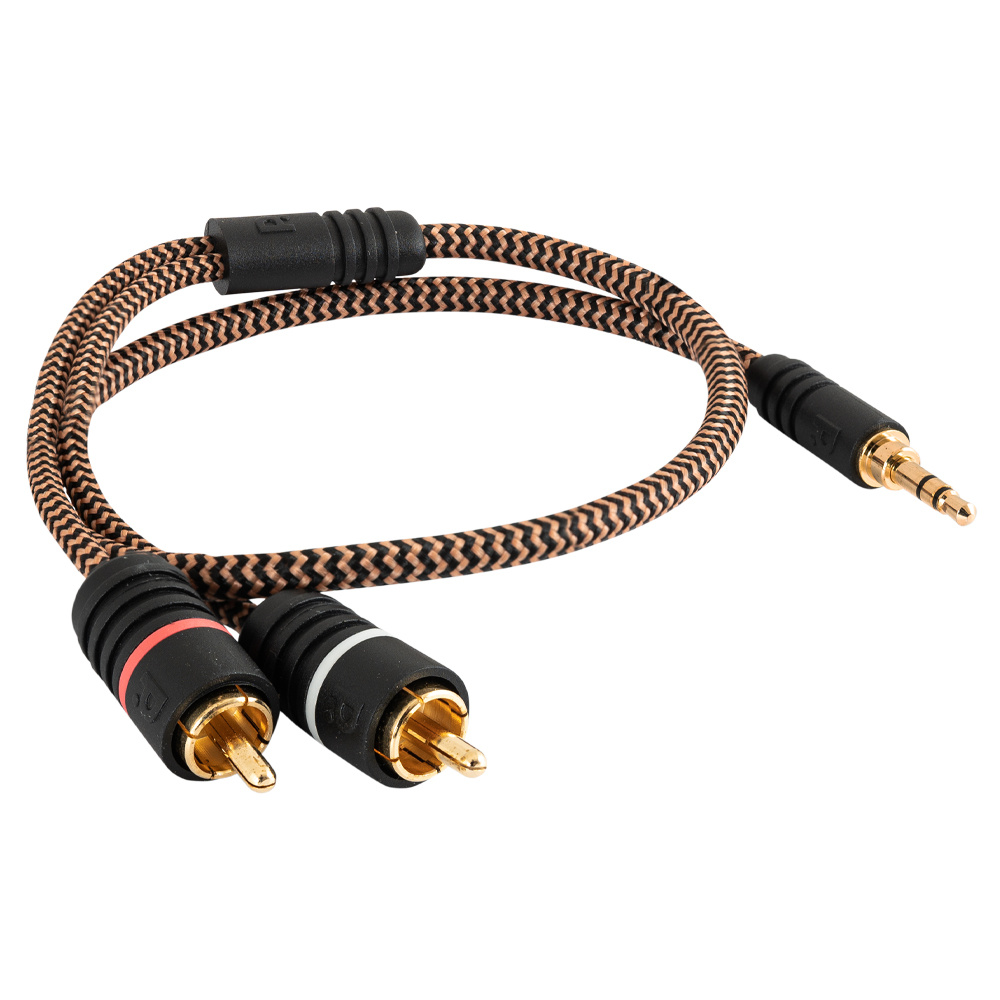 Proson Arctic 3.5mm-2x RCA-hann, 0.5 meter