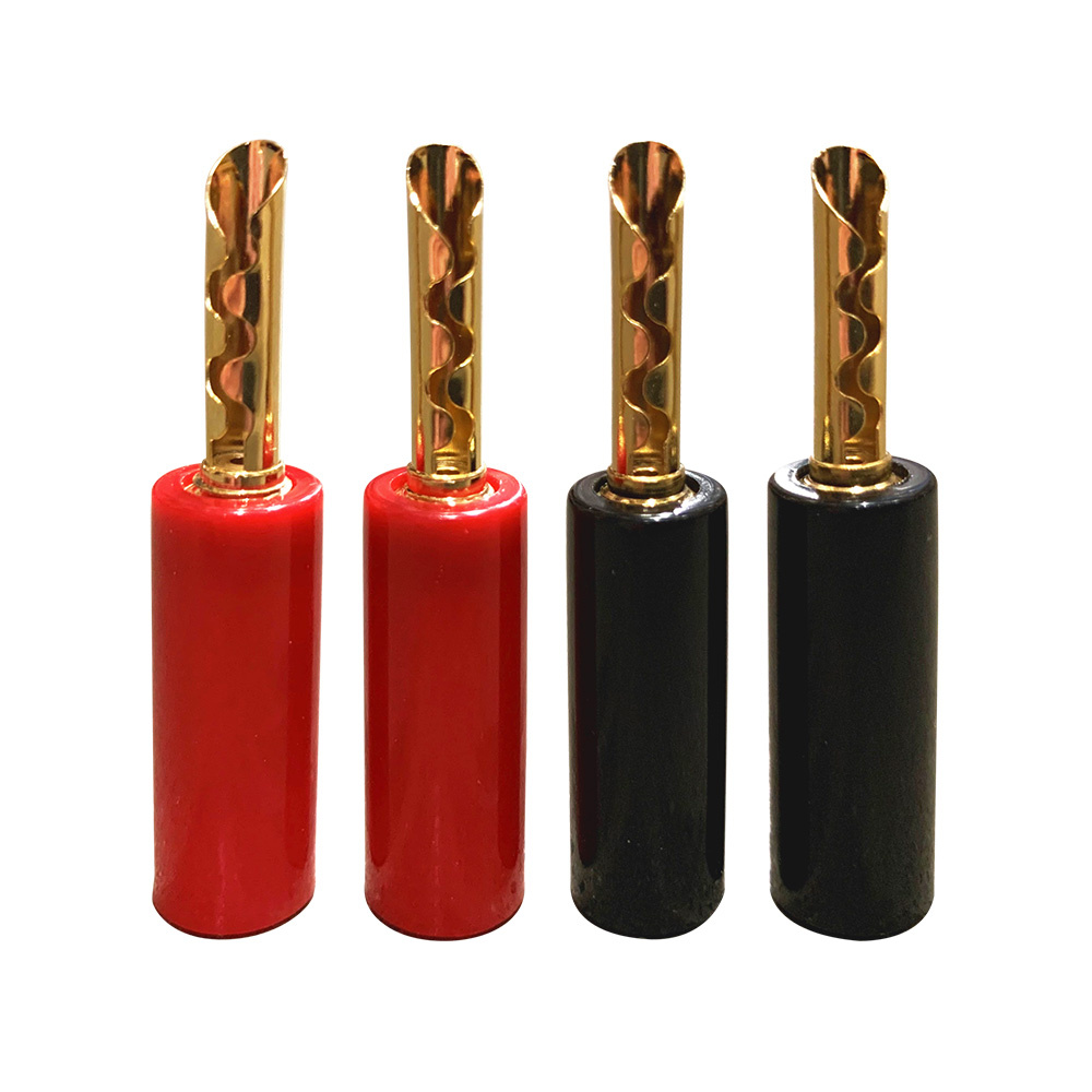 Proson Arctic bananplugg med plastdeksel, 10-pakke