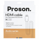 Proson Arctic HDMI-kabel 8K / 4K, 3 meter