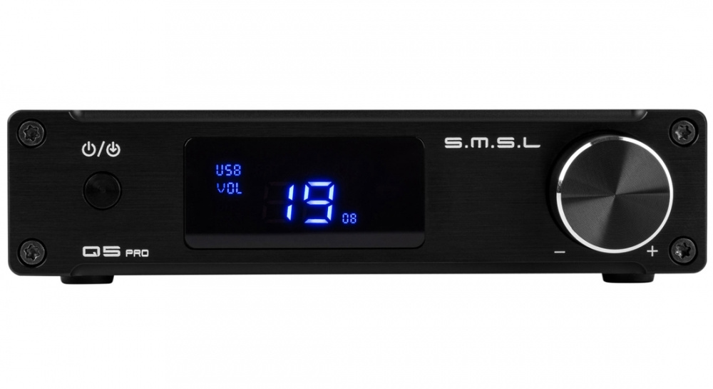 SMSL Audio Q5 Pro, forsterker med DAC