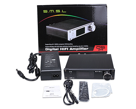 SMSL Audio Q5 Pro, forsterker med DAC