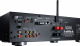 Magnat MC 400 Stereoforsterker med HDMI, nettverk og CD-spiller, svart.