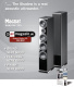 MAGNAT SHADOW 209, HVIT MED PIANOLAKKET FRONT MAGNAT SHADOW 209, HVIT MED PIANOLAKKET FRONT