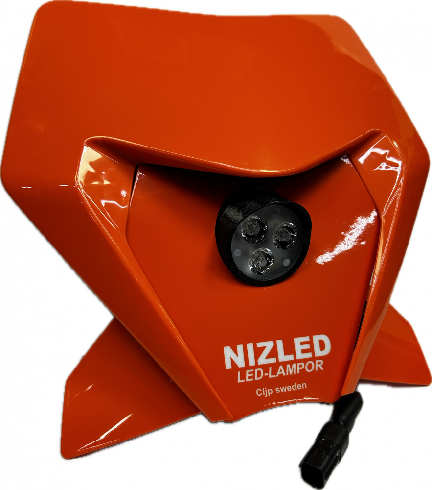 Lampkåpa med 1-3 E30-lampor, KTM 2020-2023, 2024-2026