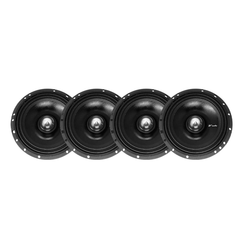 4-Pack B2 Audio RAGE6P Midbas 6.5tum 