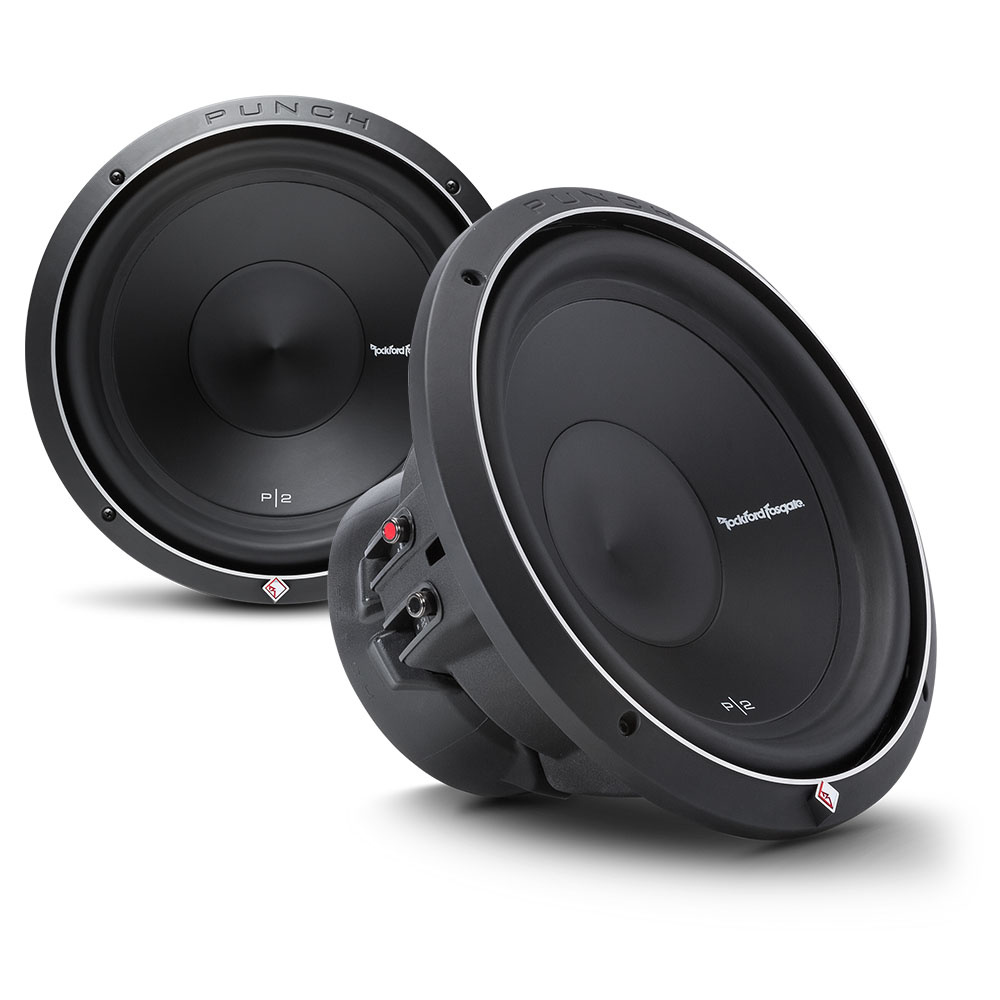2-pakning Rockford Fosgate Punch P2D412