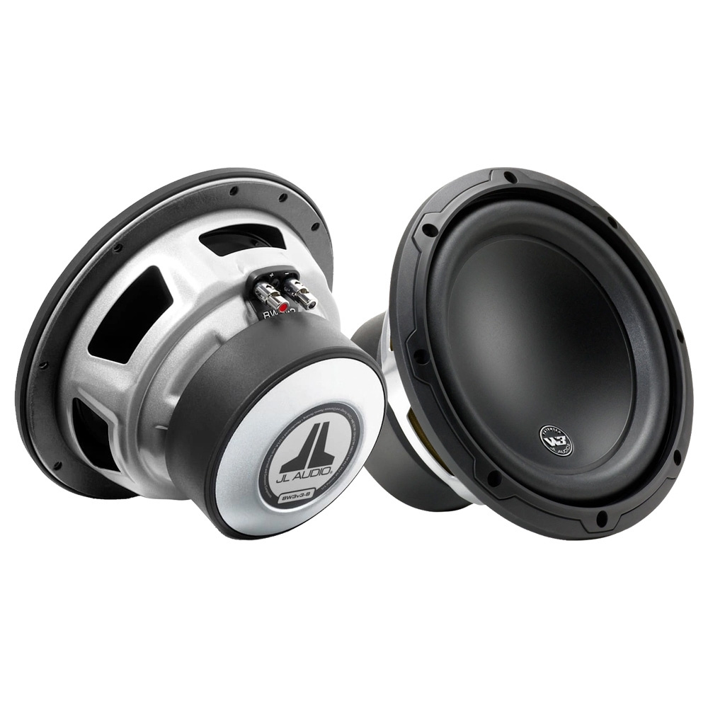 2-pakning JL Audio 8W3v3-4, 8 tommers basselement