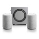 Audio Pro A10 & Addon C-Sub 2.1 högtalarpaket, ljusgrå Audio Pro A10 & Addon C-Sub 2.1 högtalarpaket, ljusgrå