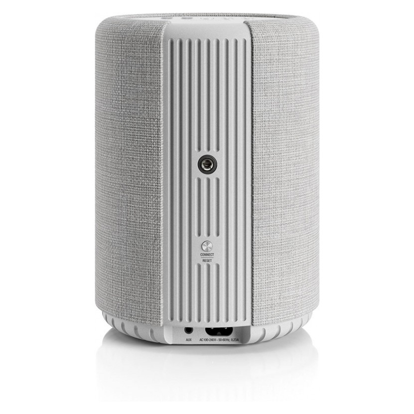 2-pakning Audio Pro A10 MKII W, kompakt multirom-høyttaler med WiFi, lys grå