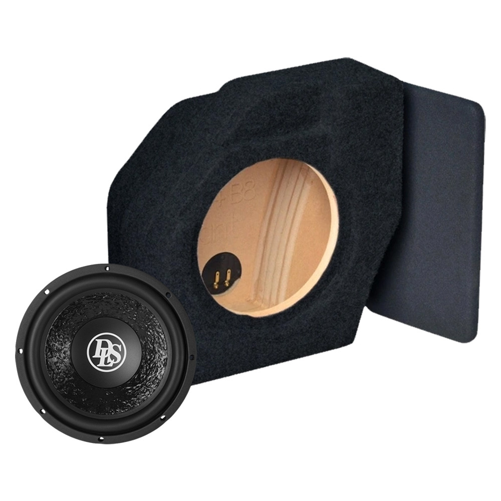 Basskasse med DLS PE10.D2 til Audi A4 Avant 2008-2015