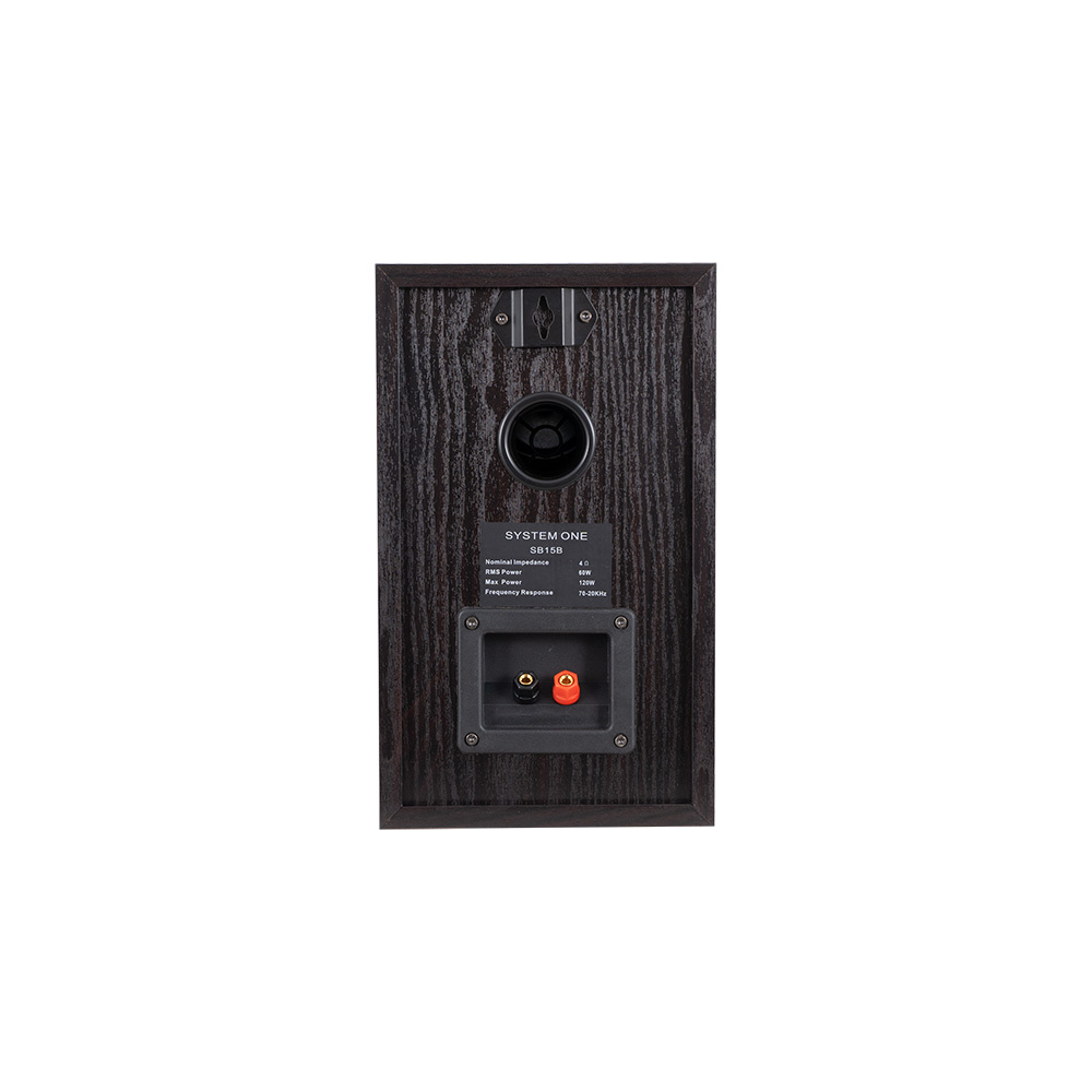 System One A50BT med SB-15B stativhögtalare & W-100 Sub, svart