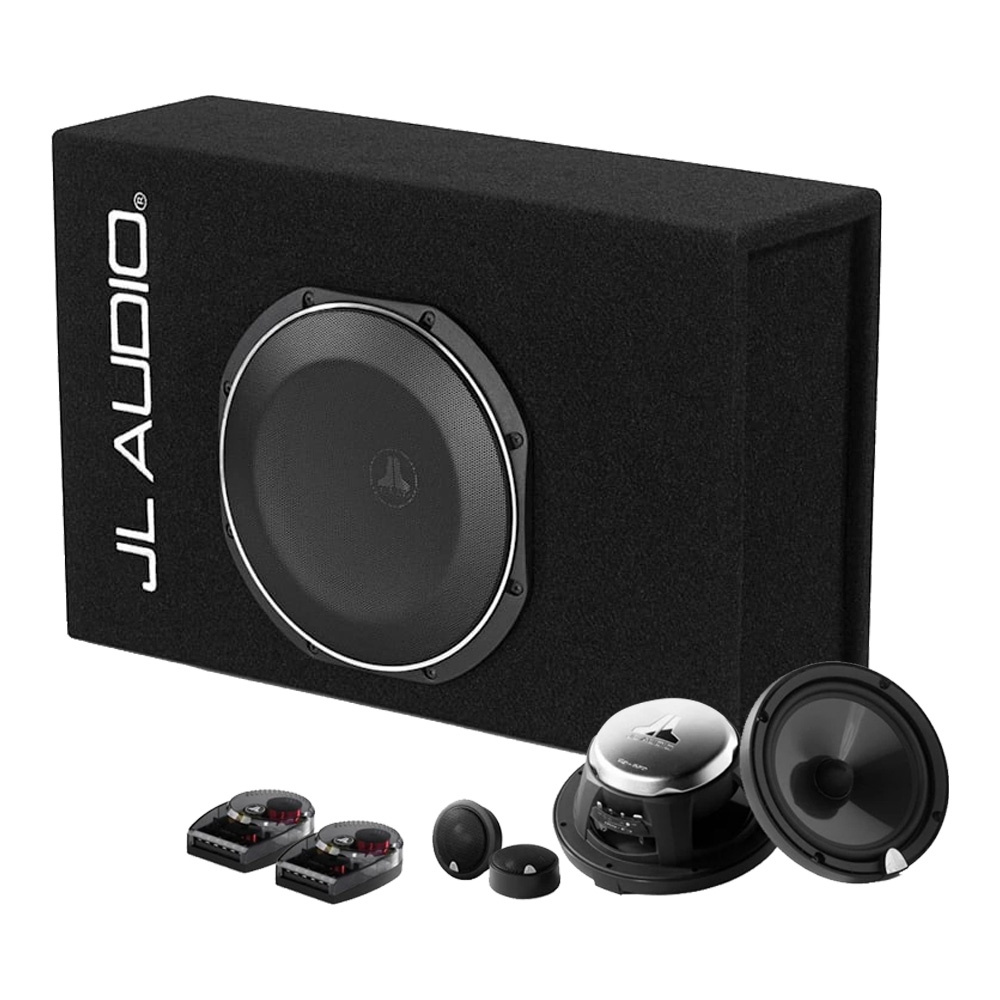 JL Audio ACP110LG-TW1 komplett pakke med C3-650 kitsystem
