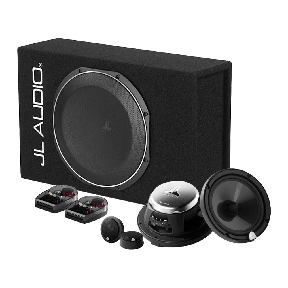 JL Audio ACS112LG-TW1 med C3-650 kitsystem, komplett pakke