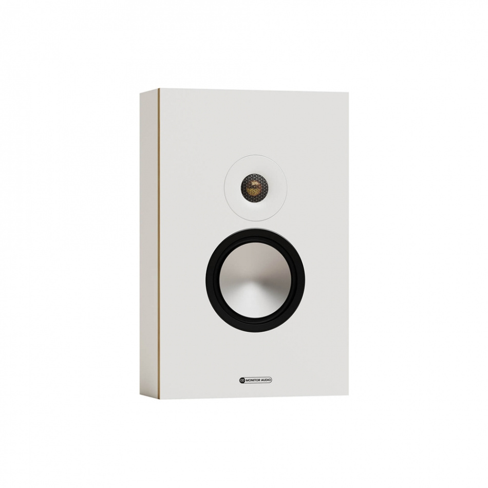 Dayton Audio HTA100 med Monitor Audio Bronze On-Wall 7G i hvitt, stereopakke
