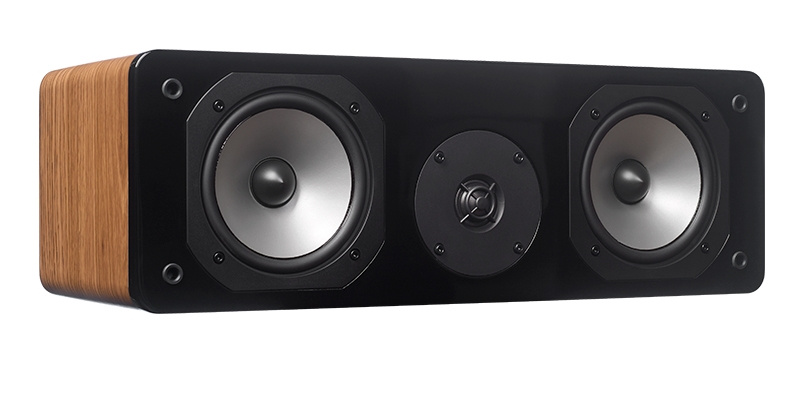 4-pakning Dynavoice C-5 i eik med System One SC4B høyttalerbryter, garasjepakke