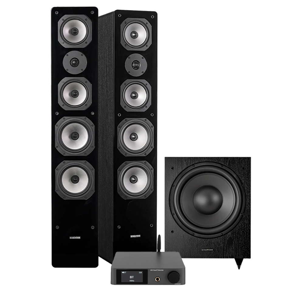 Dynavoice CA802BT & Dynavoice Challenger M-65 med Magic MW-12