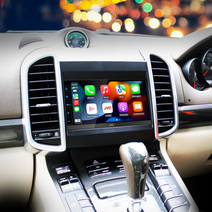 JVC Stereopaket till Porsche Cayenne 2012-2016 m/ Standard-ljud