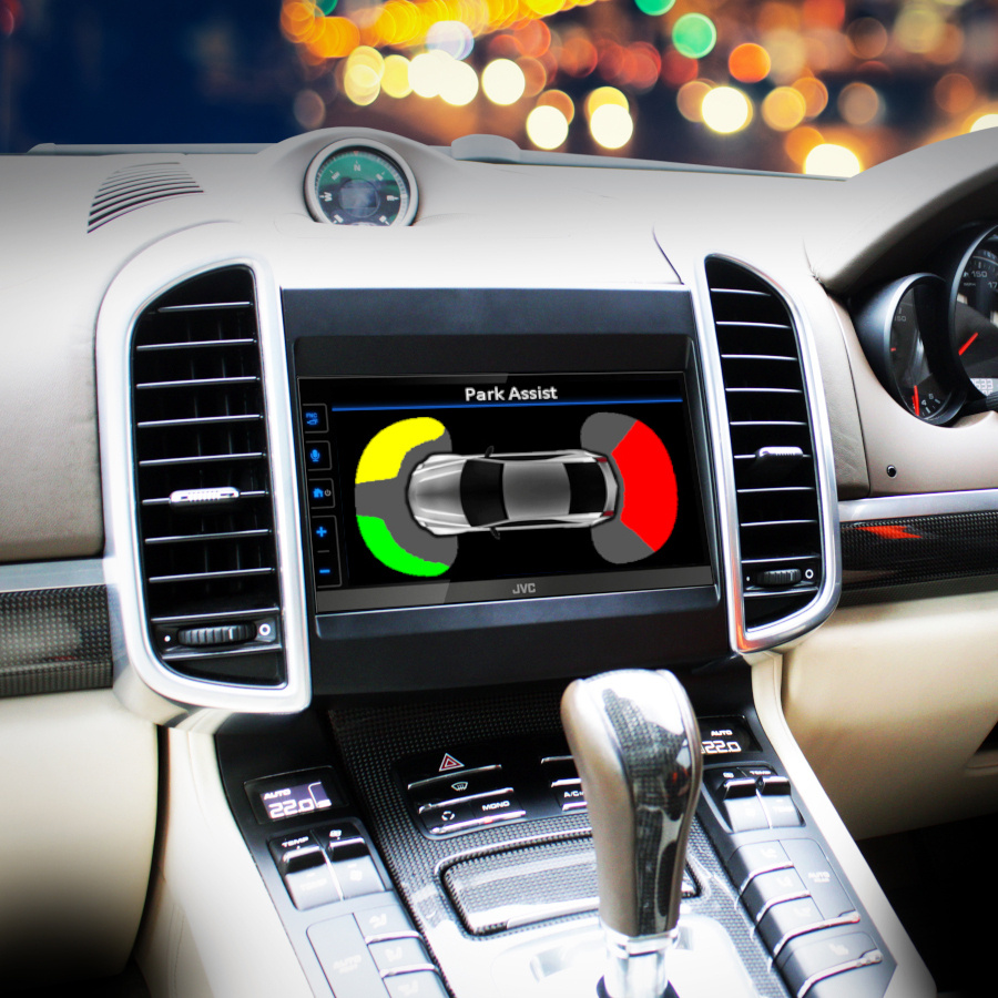 JVC Stereopaket till Porsche Cayenne 2012-2016 m/ Bose/Burmester