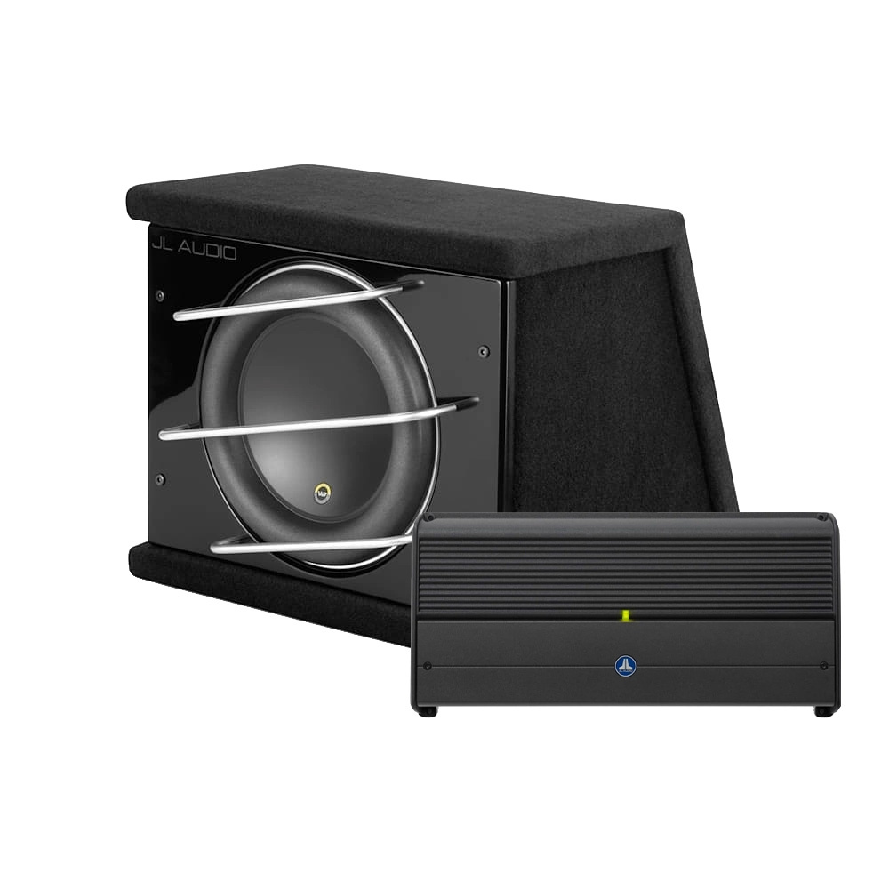 JL Audio CLS112RG-W7AE med XDM1000/1, basspakke