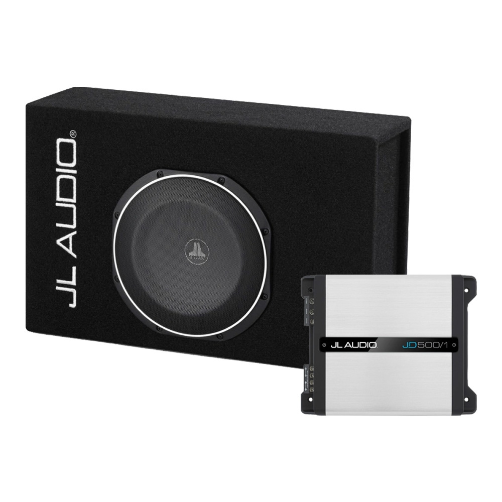 JL Audio CP110LG-TW1-2 med RD500/1, basspakke