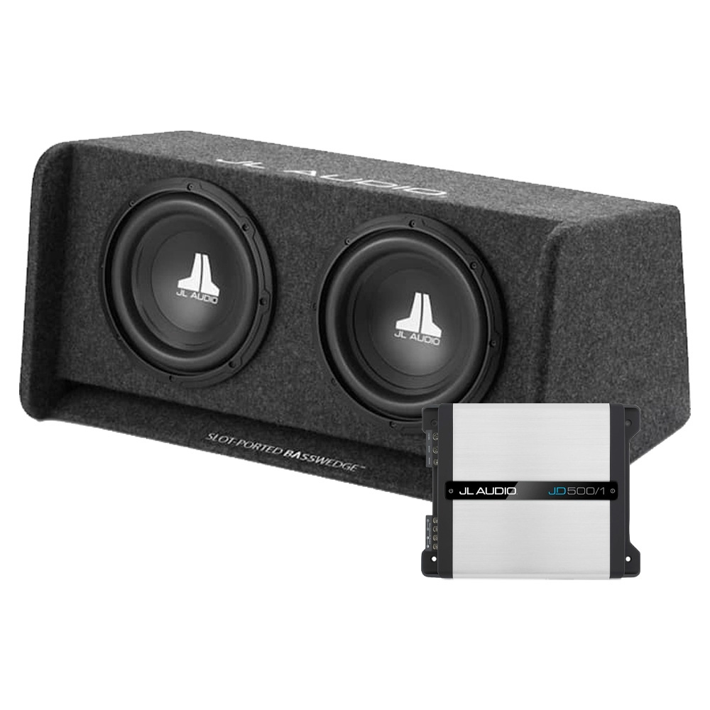 JL Audio CP210-W0v3 med JD500/1, basspakke