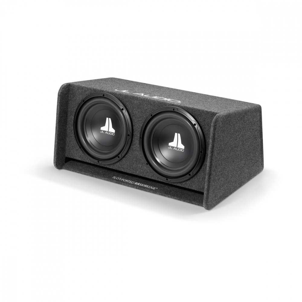 JL Audio CP212-W0v3 med RA1200W, KD-X382BT og DLS-høyttalere, komplett pakke