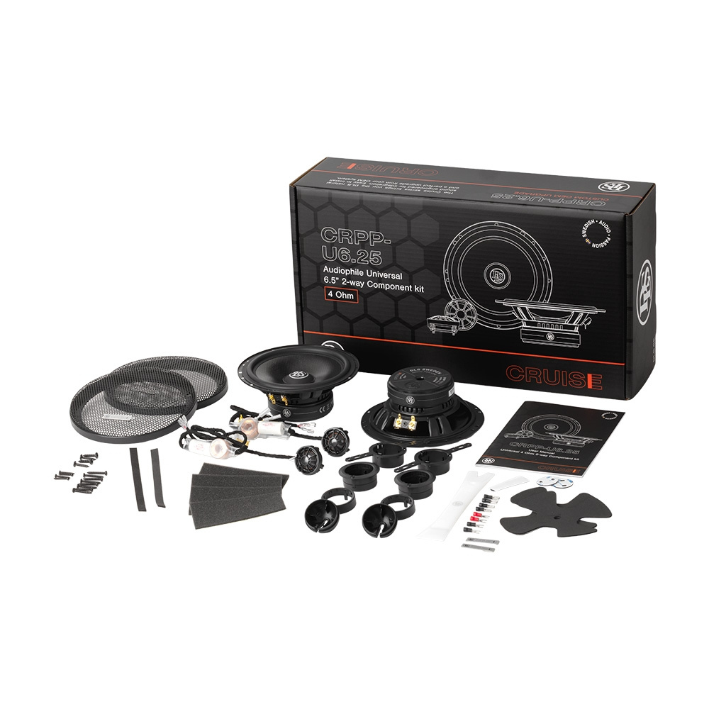 DLS Cruise CRPP-U6.25 med U6CX, front- og bakhøyttalere