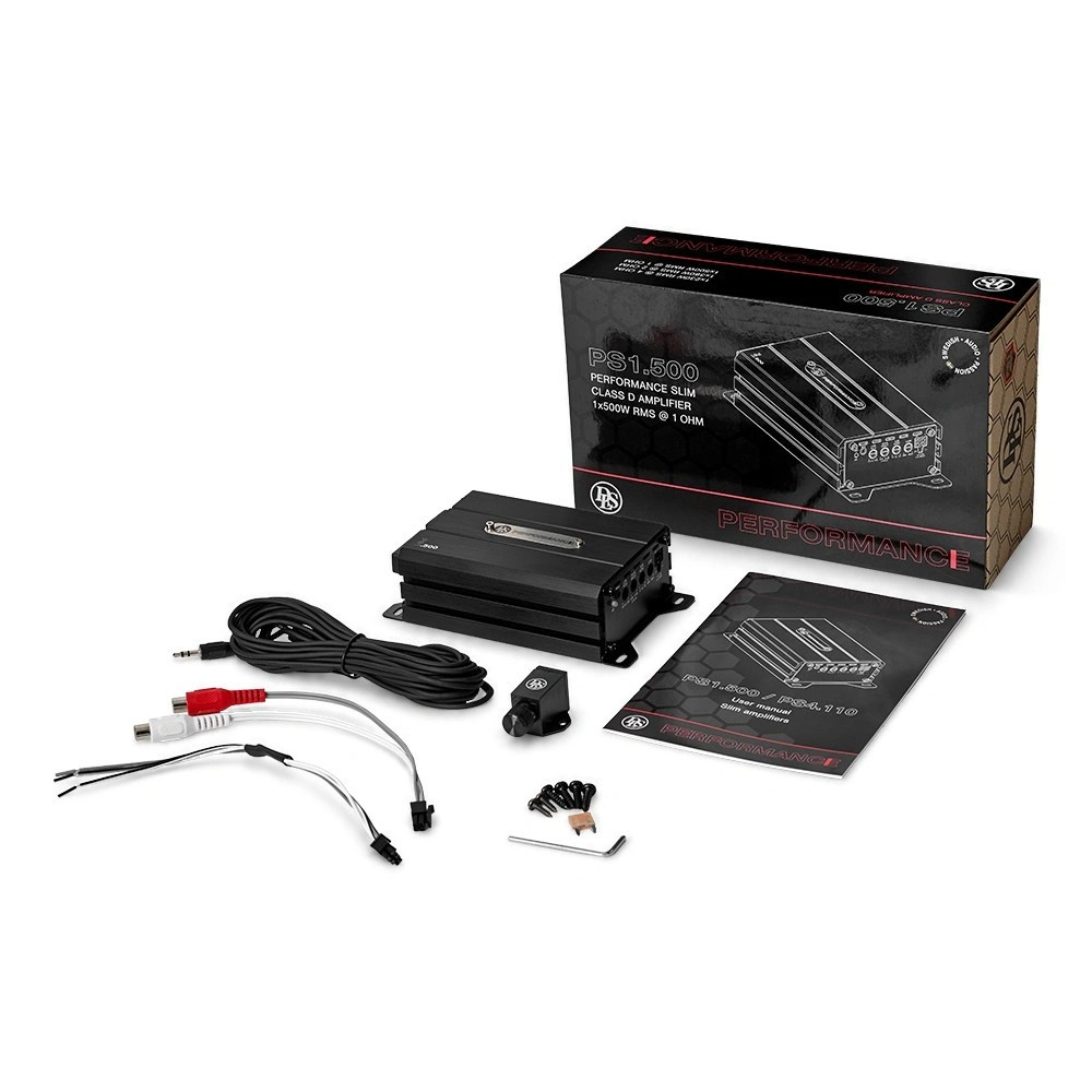 JL Audio CS112LG-TW1-2 med DLS Performance Slim PS1.500, 12-tommers basspakke