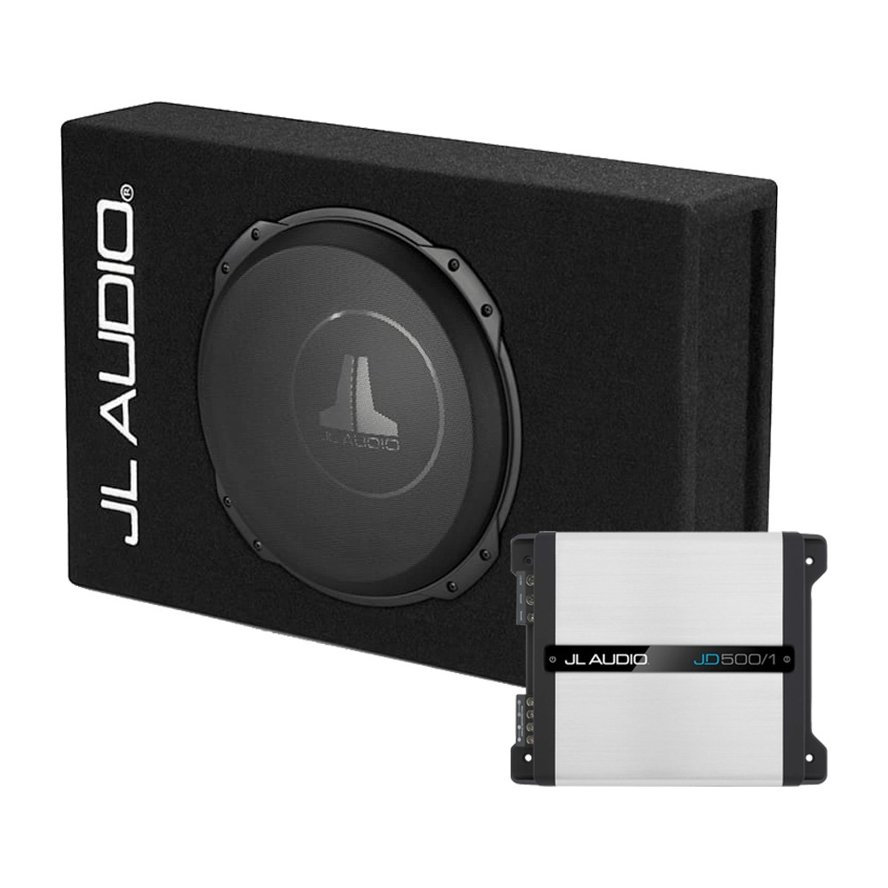 JL Audio CS112LG-TW3 med JD500/1, basspakke