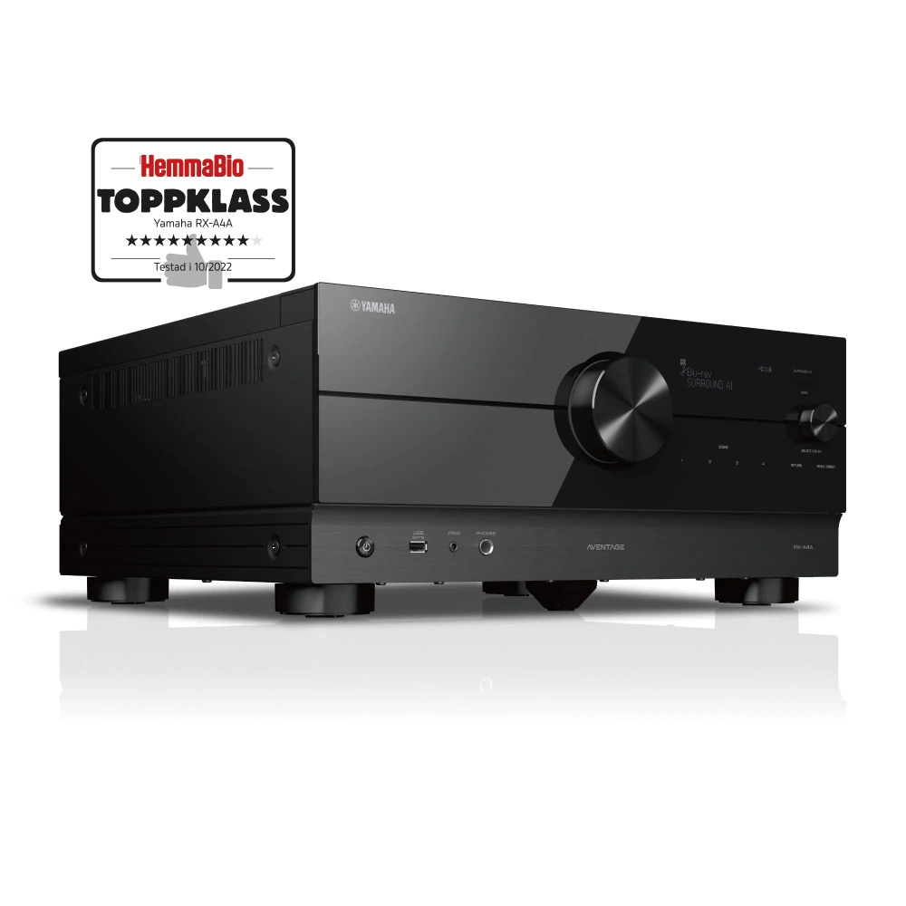 Dynavoice Definition 5.0 hjemmekinopakke med Yamaha RX-A4A, ek