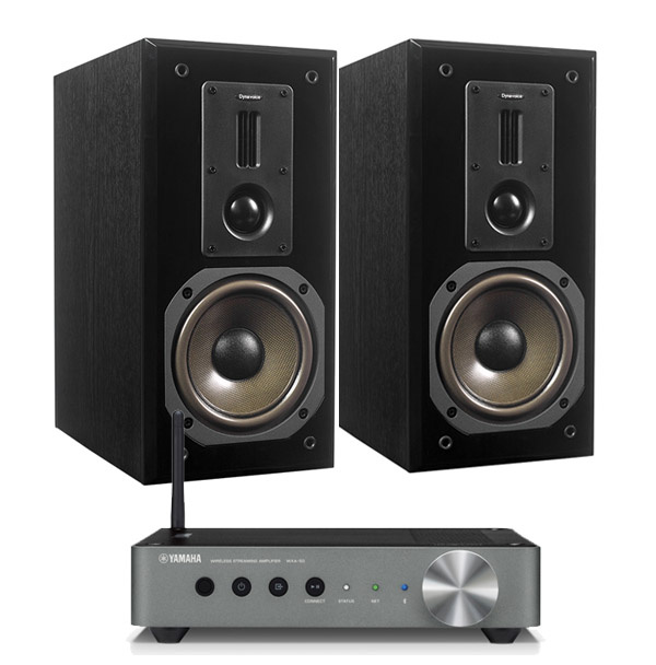 Yamaha WXA-50 & Dynavoice Definition DM-6 Stativhøyttaler