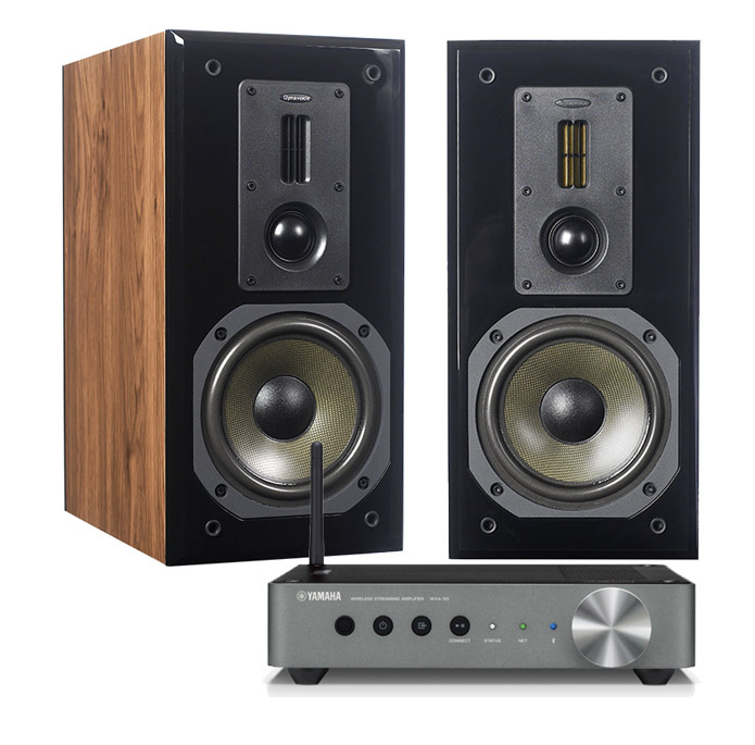 Yamaha WXA-50 & Dynavoice Definition DM-6 Stativhøyttaler