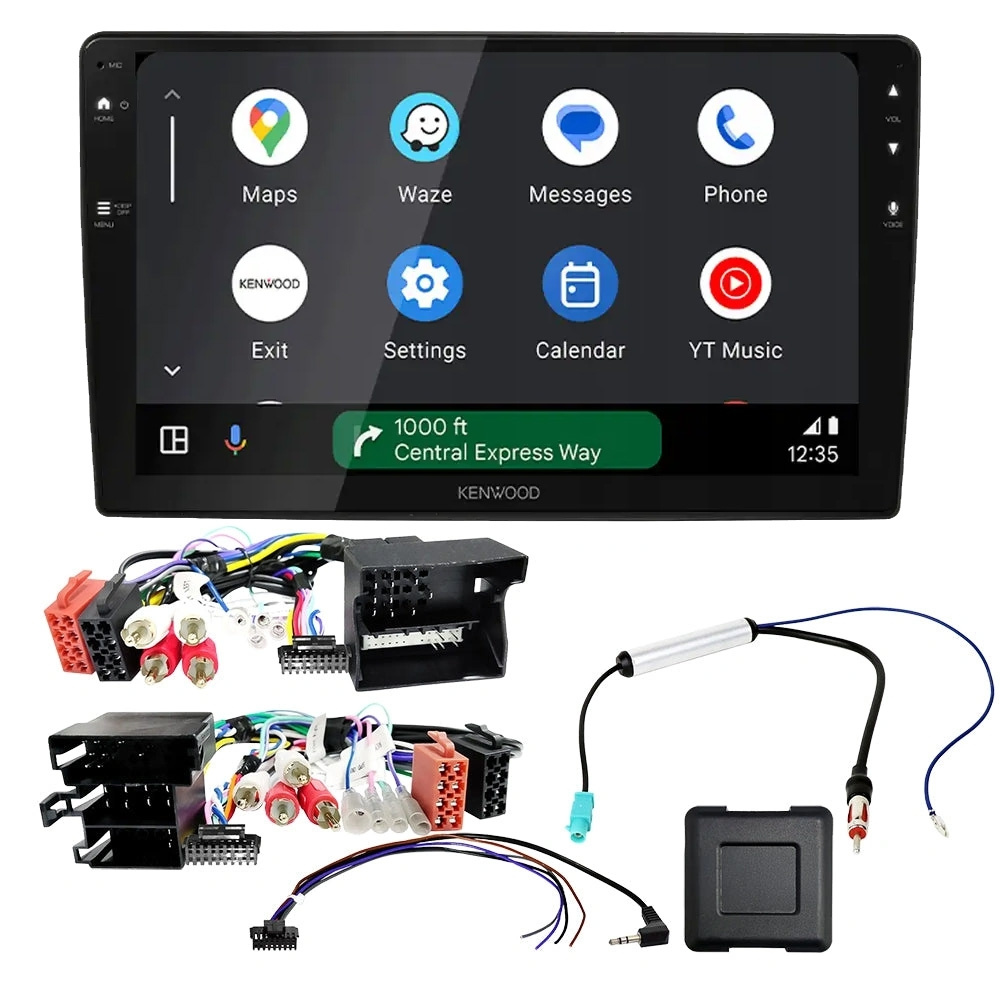 Kenwood DMX80AXS bilstereopakke til Audi A3 8P 2003-2013
