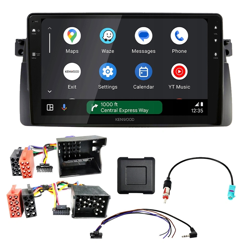 Kenwood DMX80AXS bilstereopakke til BMW 3-serie E46 1998-2007