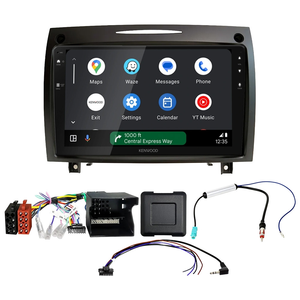 Kenwood DMX80AXS bilstereopakke til Mercedes SLK R171 2008-2011