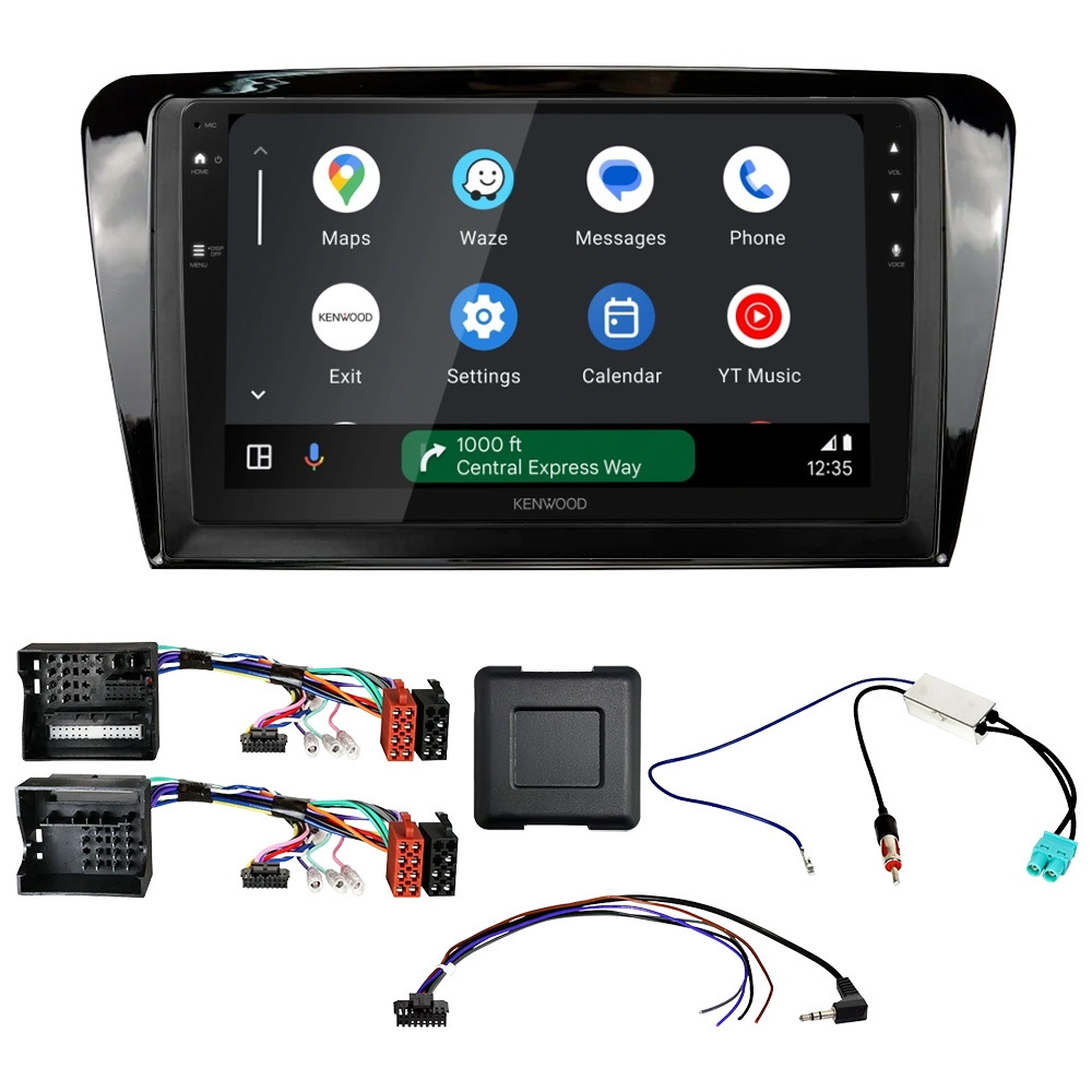 Kenwood DMX80AXS bilstereopakke til Skoda Octavia 5E 2013-2020