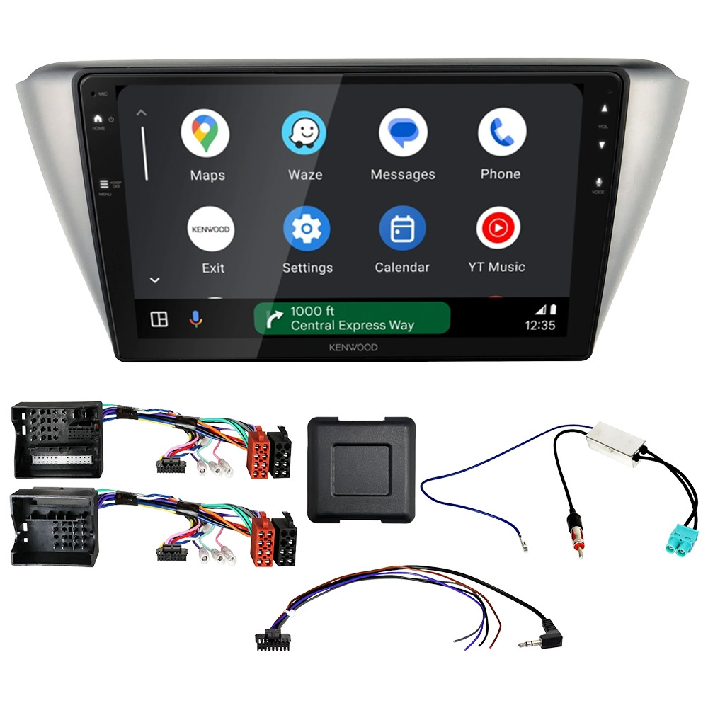 Kenwood DMX80AXS bilstereopakke til Skoda Fabia NJ 2015-2023