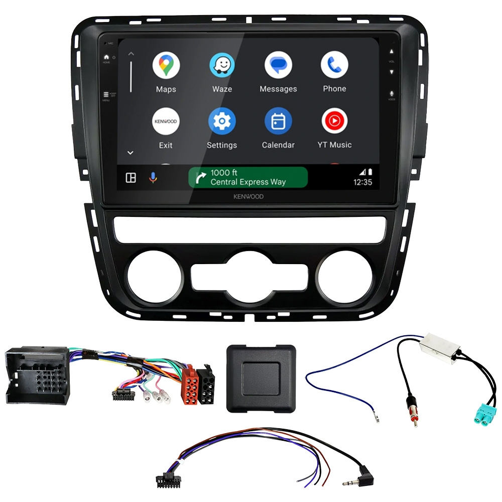 Kenwood DMX80AXS bilstereopakke til Volkswagen Passat B7 2011-2015, automatisk AC