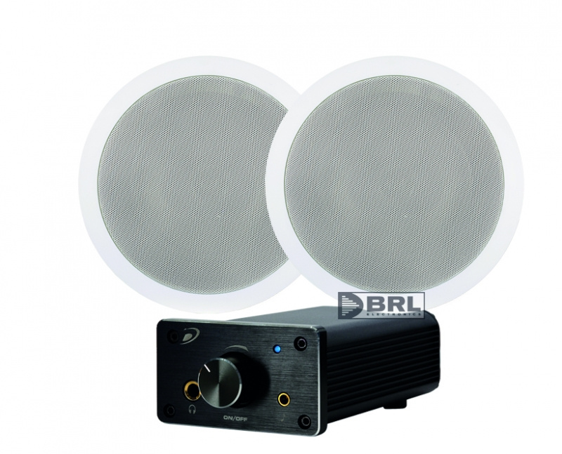 2 stk. Dayton Audio CS620EC + DTA-120