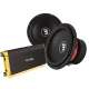 2-pakning Bass Habit E300D1 med Recoil RL2300.1, 2x12 2-pakning Bass Habit E300D1 med Recoil RL2300.1, 2x12