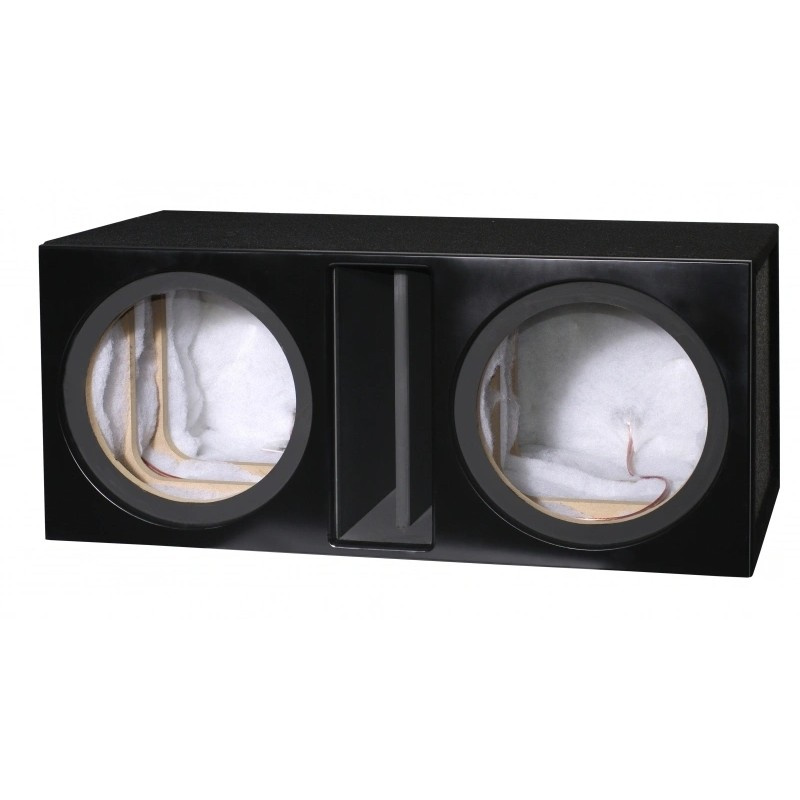 Bass Habit E300D1 i bassreflekskasse med SP21001FR, 2x12-basspakke